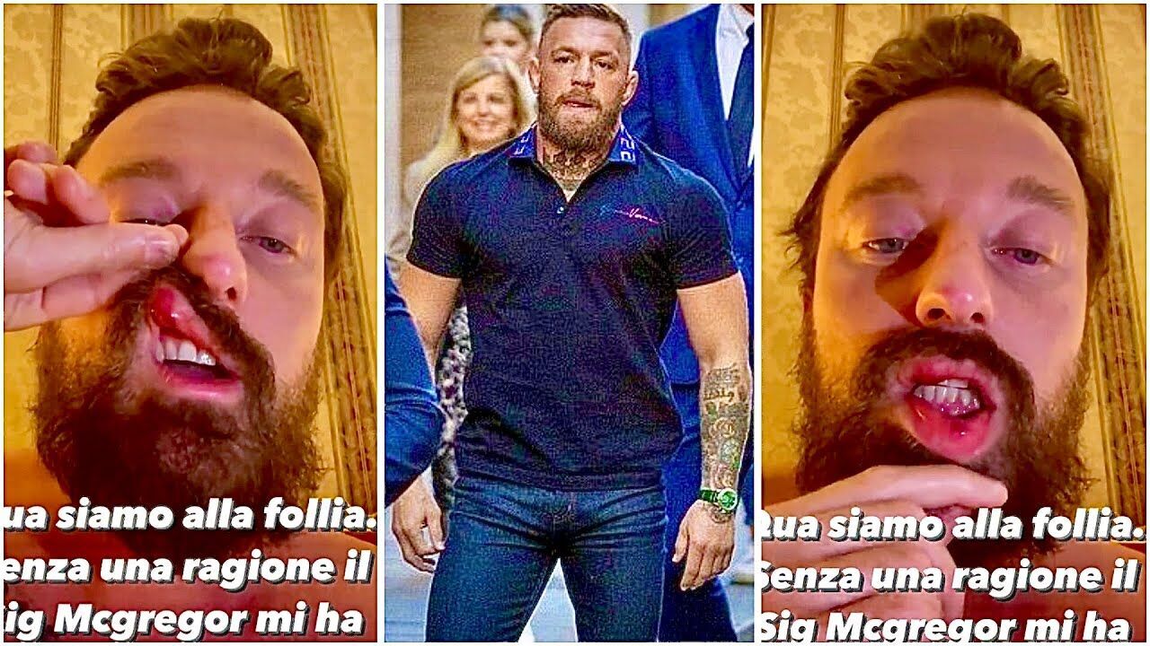 Диджей пострадал от МакГрегора.
