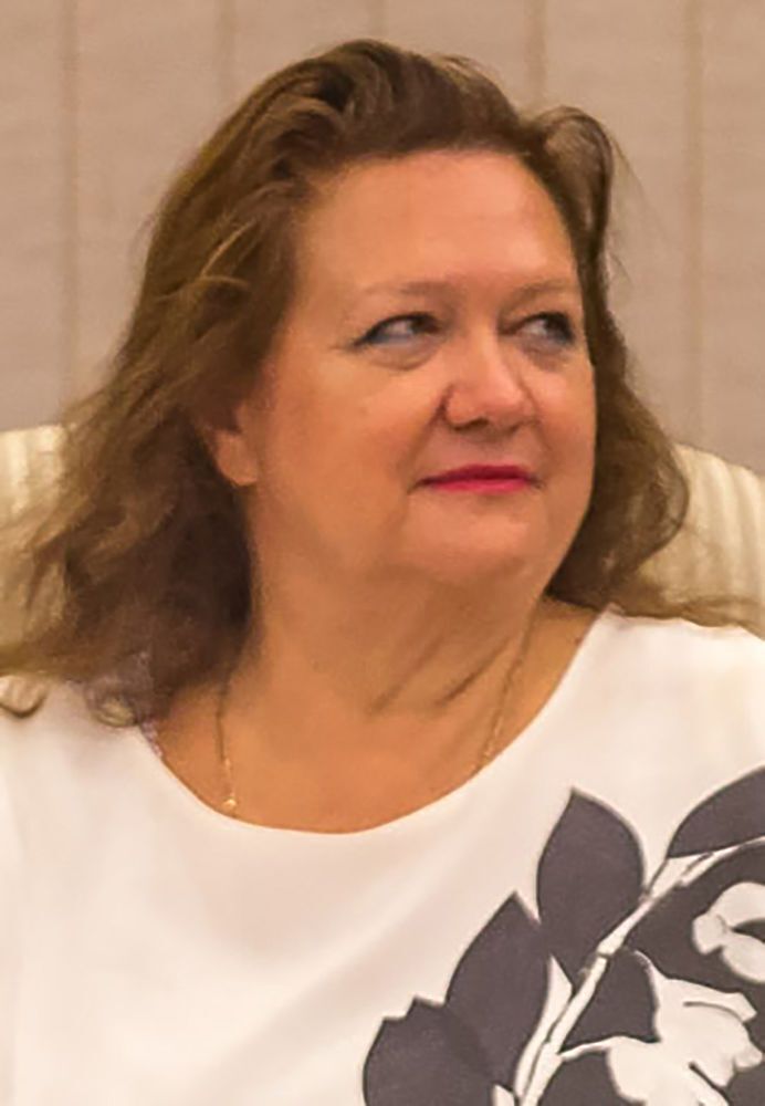 Джина Райнхарт на 9 месте в рейтинге
