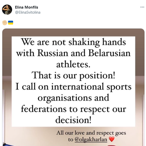 "Не тиснемо рук убивцям". У мережі відреагували на те, що сталося з Харлан і росіянкою на ЧС із фехтування