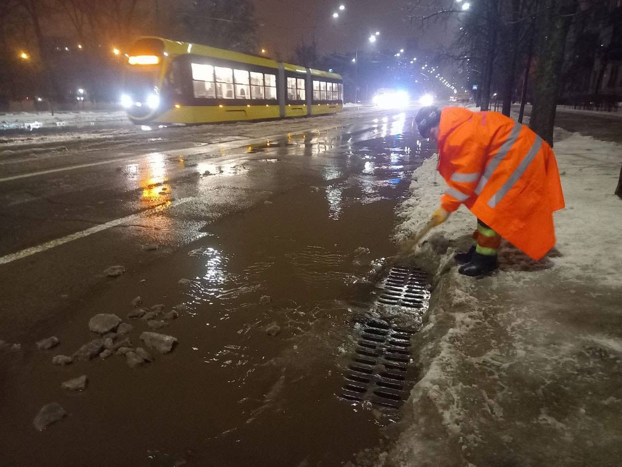 Повалені дерева, на заході фури застрягли в заметах, а на Київщині люди без світла: Україну накрила негода. Фото і відео