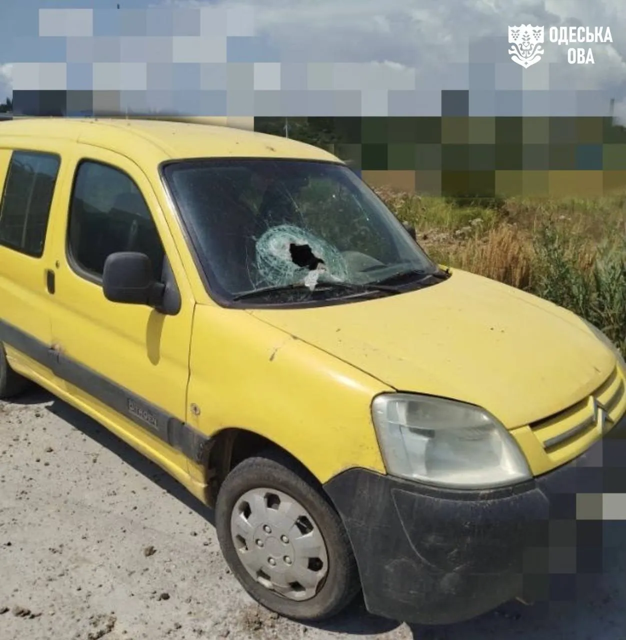 Наслідки удару по Одесі.