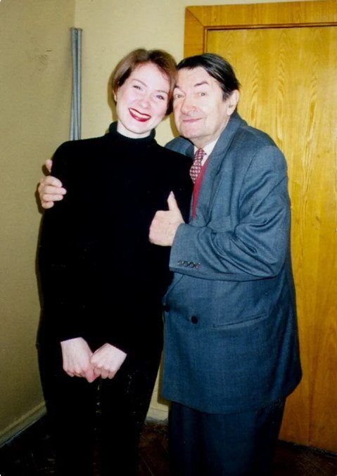 Георгій Віцин і його дочка Наталія