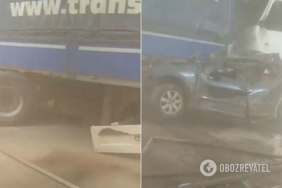 Под Киевом из-за пылевой бури произошло смертельное ДТП с шестью авто