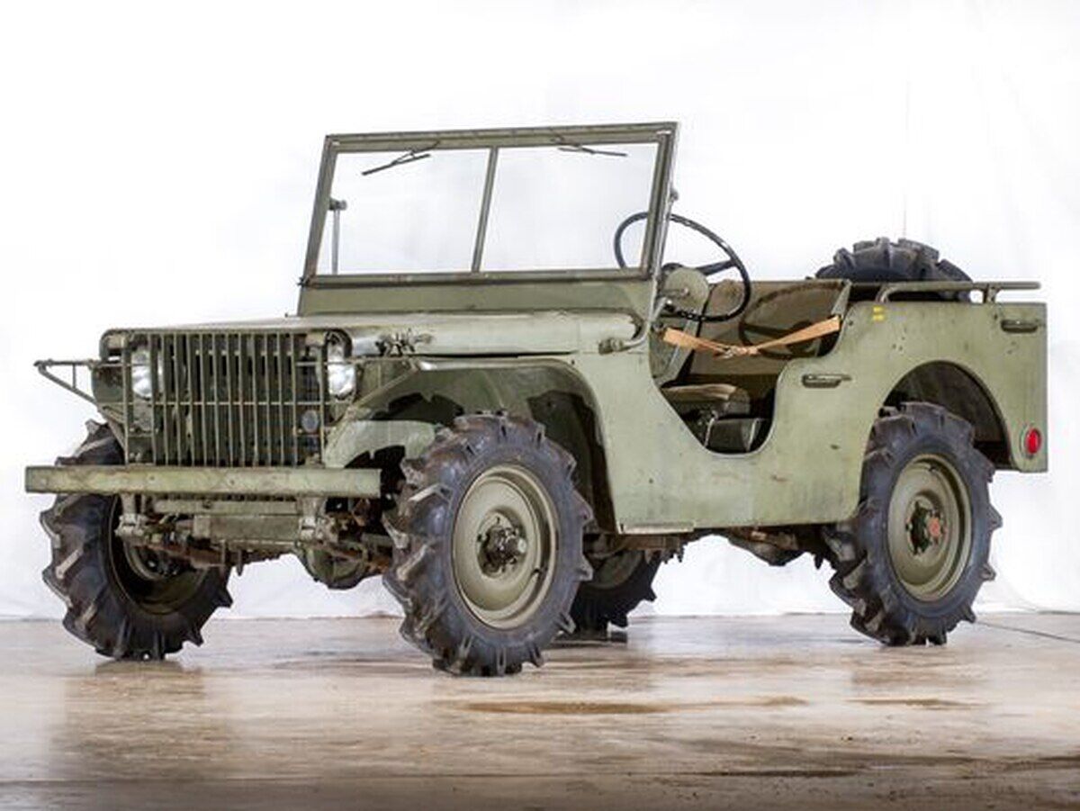 Один з перших армійських Jeep Willys