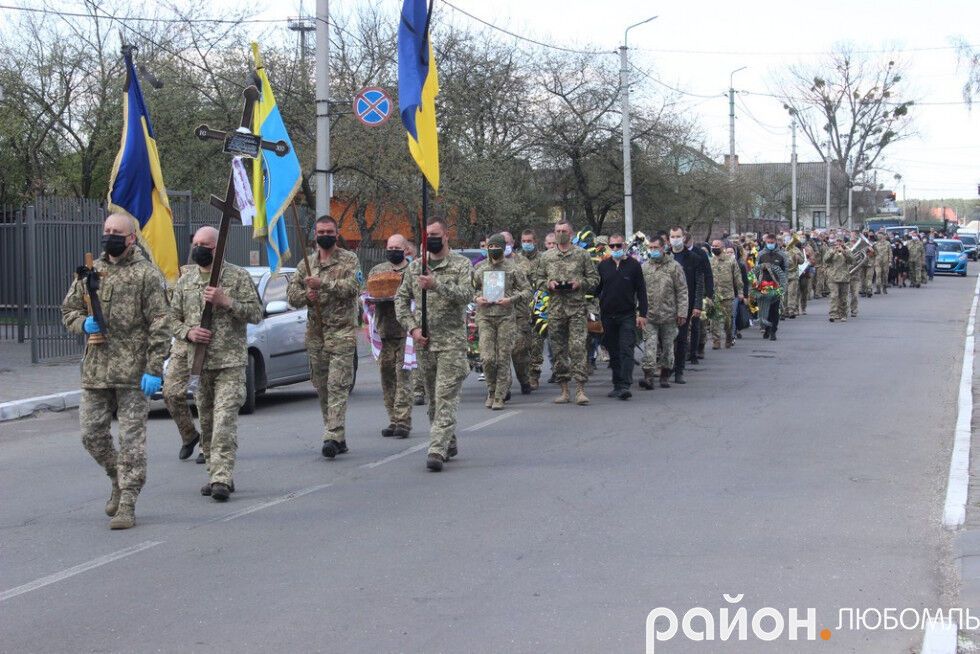 Похорон Андрія Шинкарука