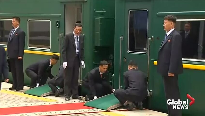 Поезд Ким Чен Ына