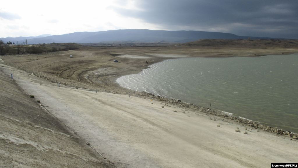 Крымские водохранилища за 6 лет значительно высохли