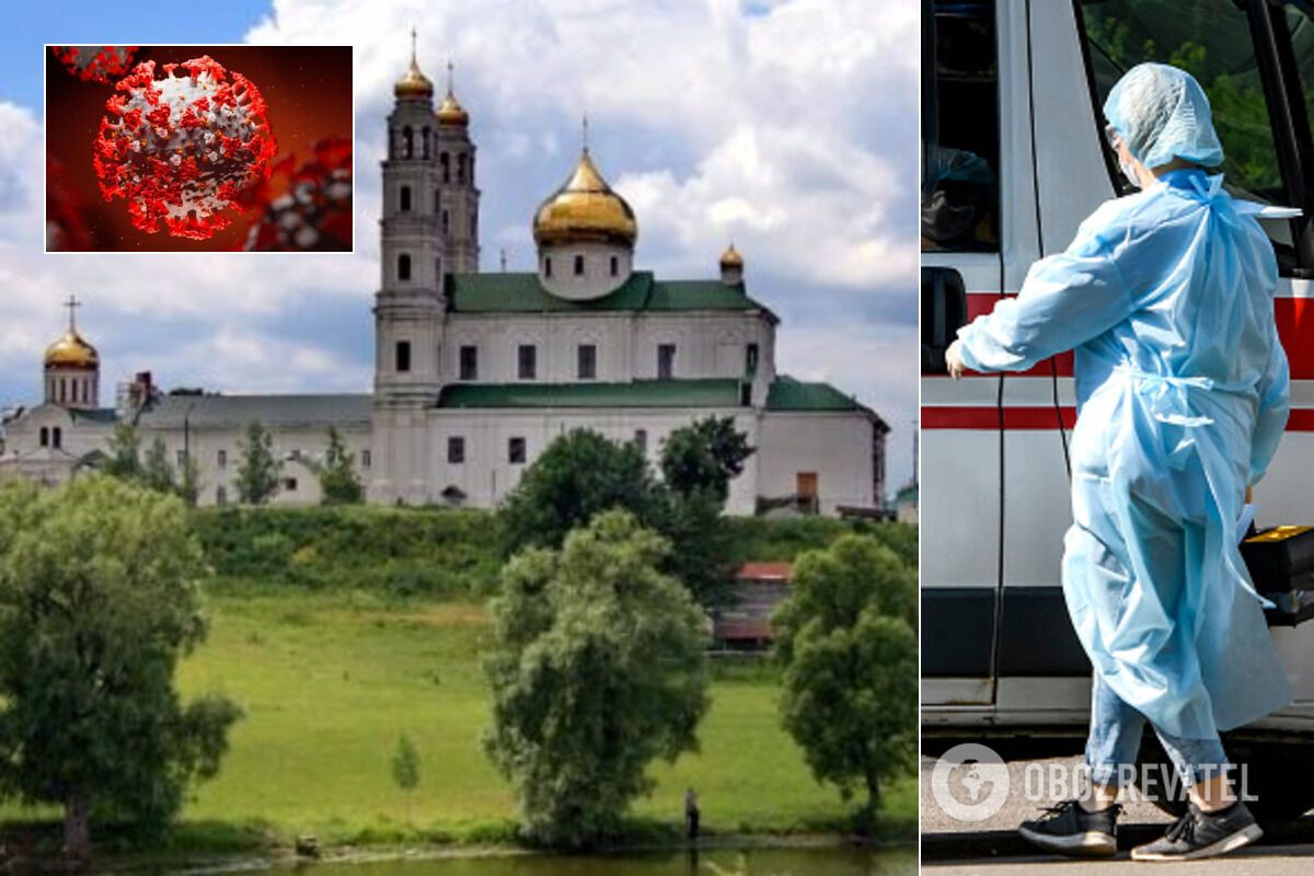 Рождества Богородицы Городищенский мужской монастырь – заболели монахи и прихожанки