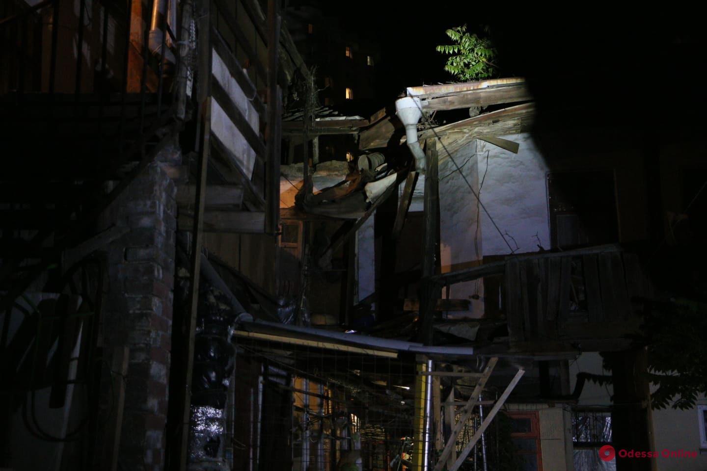 В Одессе обрушился дом