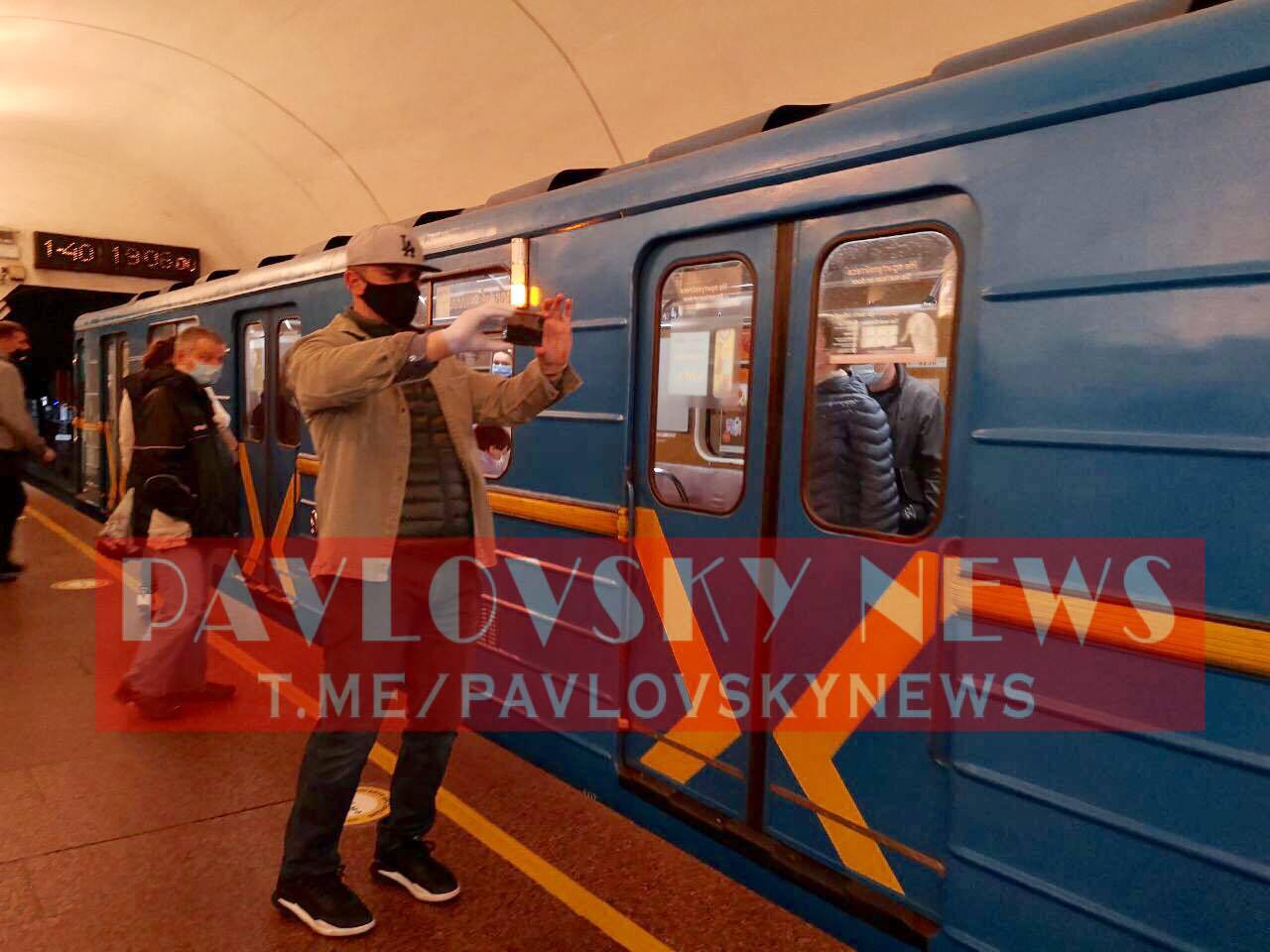 Тищенко засветился в метро Киева