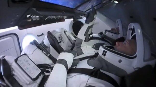 Скриншот видео NASA