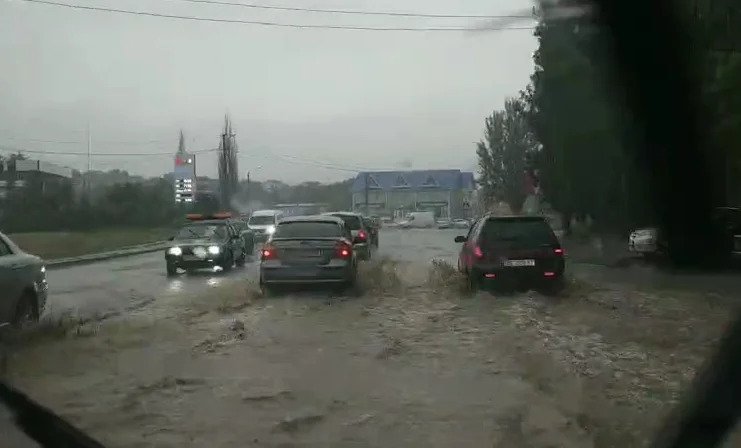 Наслідки дощу в Миколаєві