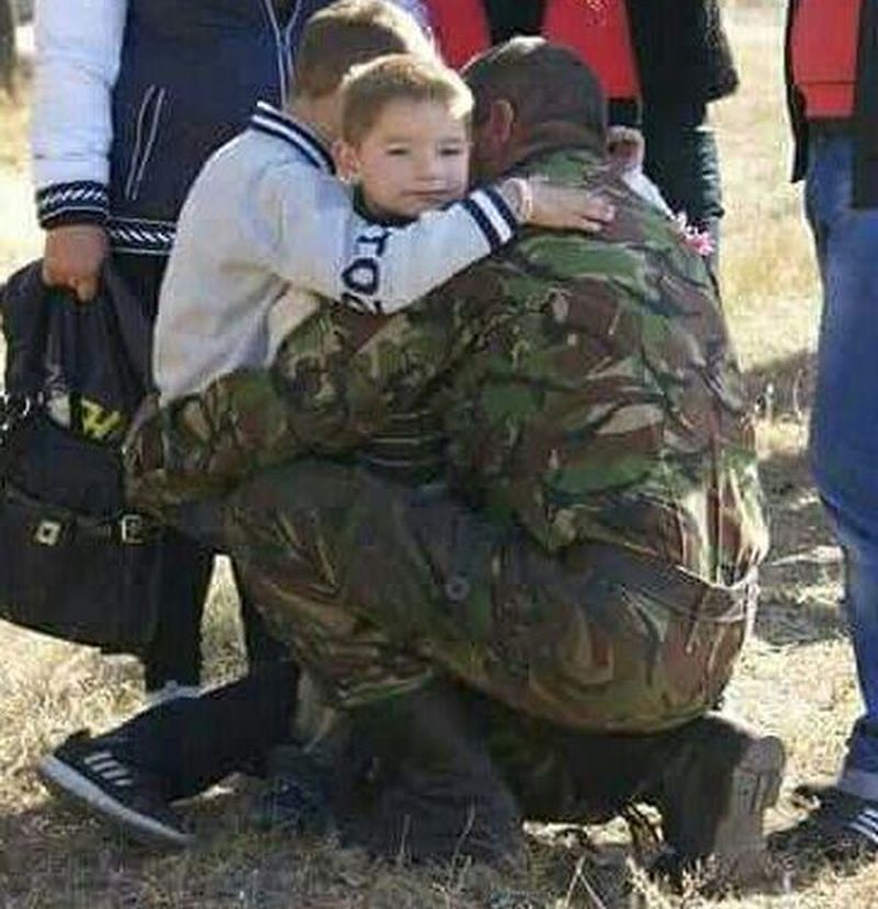 Зустріч із синами на першій ротації