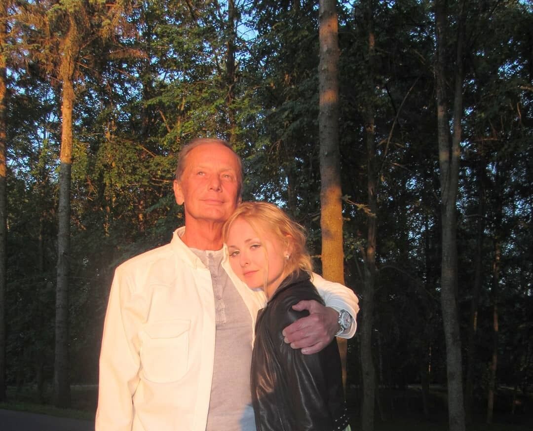 Михаил Задорнов с дочкой Еленой