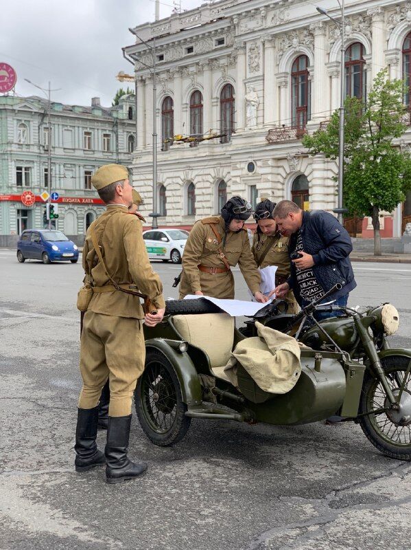 Автопробег в Харькове на 9 мая