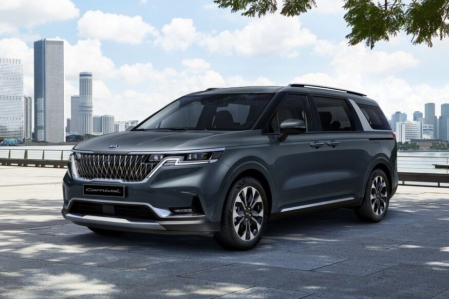 Новый KIa Carnival 2021.
