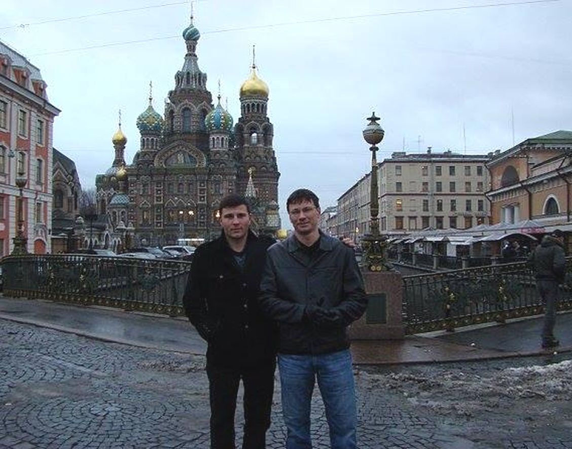 Сергій і Володимир Живаги в Москві