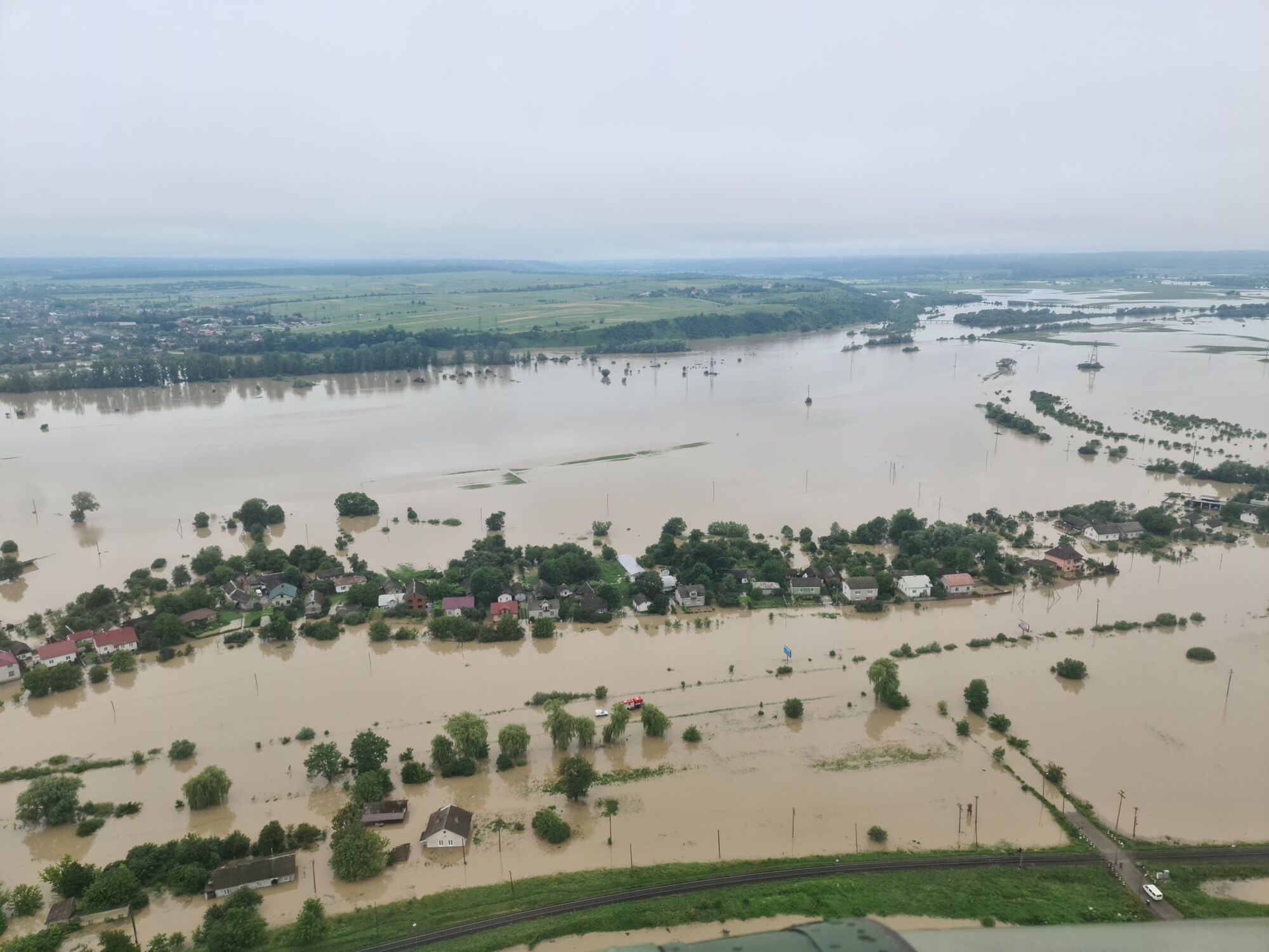 Наводнение на западе Украины
