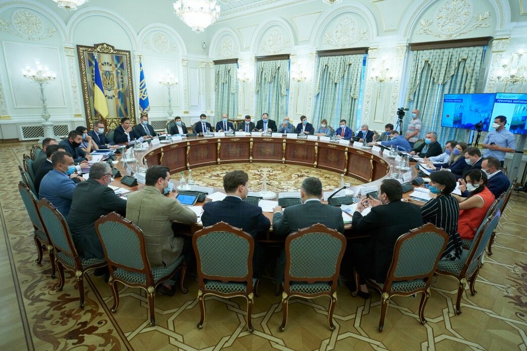 Відбулося перше засідання Нацради реформ. Фото - сайт президента України
