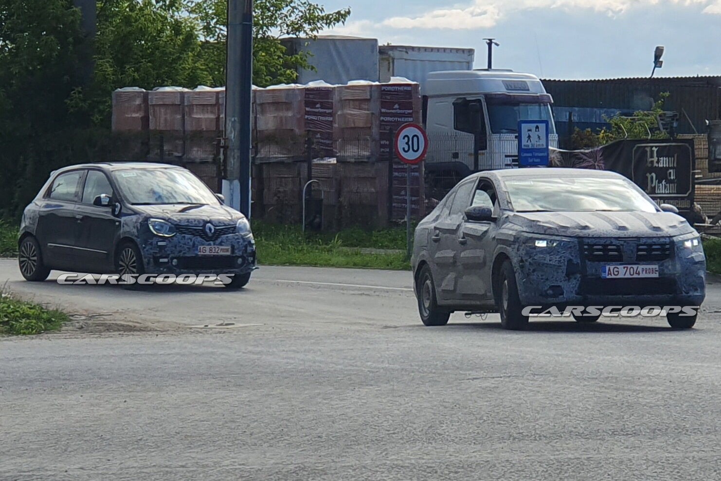 Dacia Logan і Renault Twingo