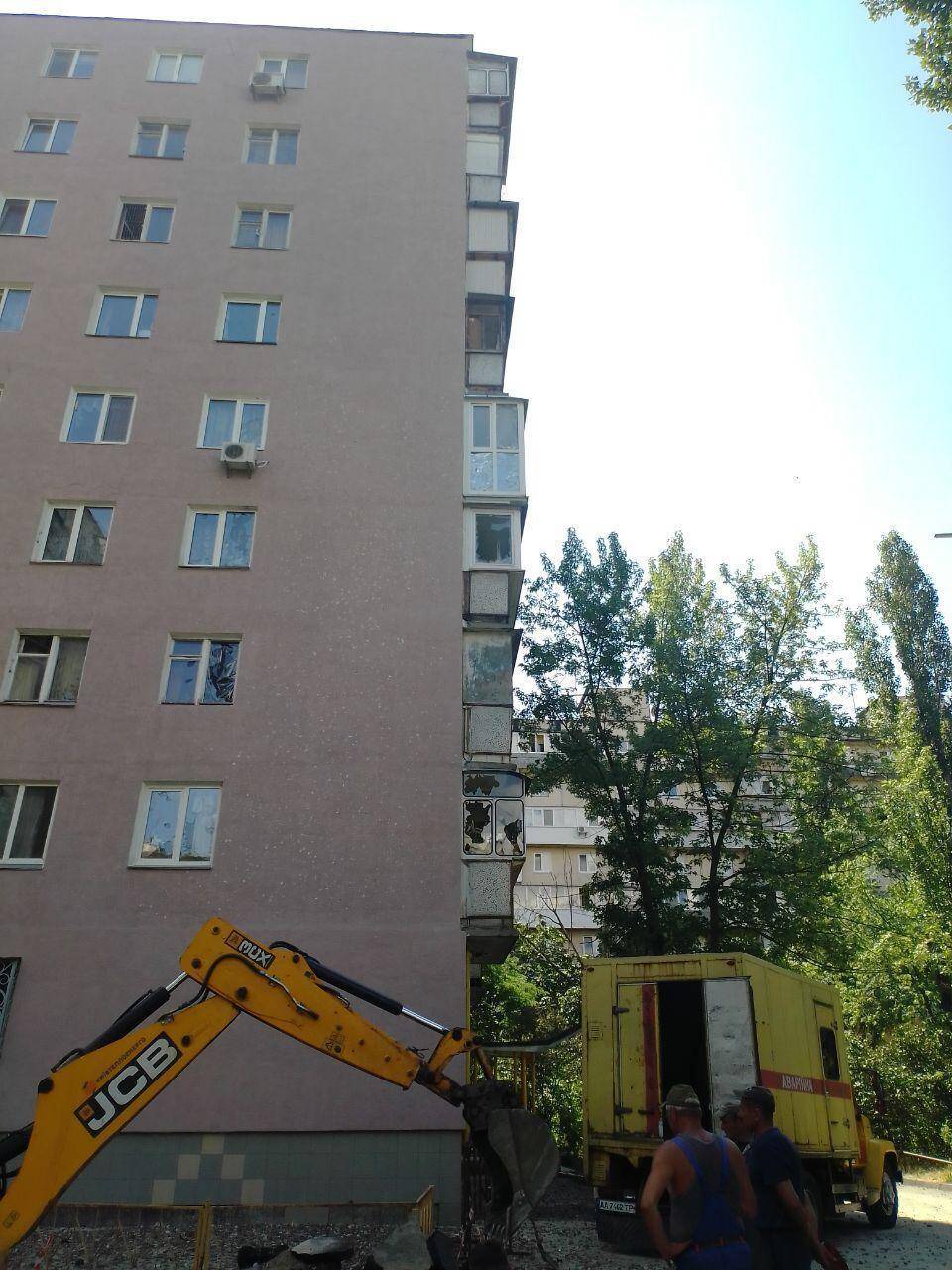 Прорыв трубы в Киеве