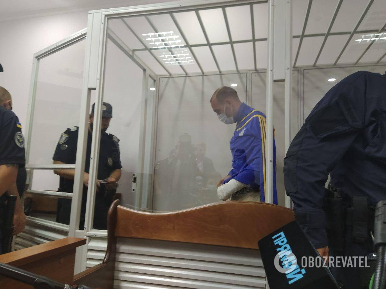 Суд арестовал подозреваемого в совершении ДТП в Киеве с четырьмя погибшими Желепу