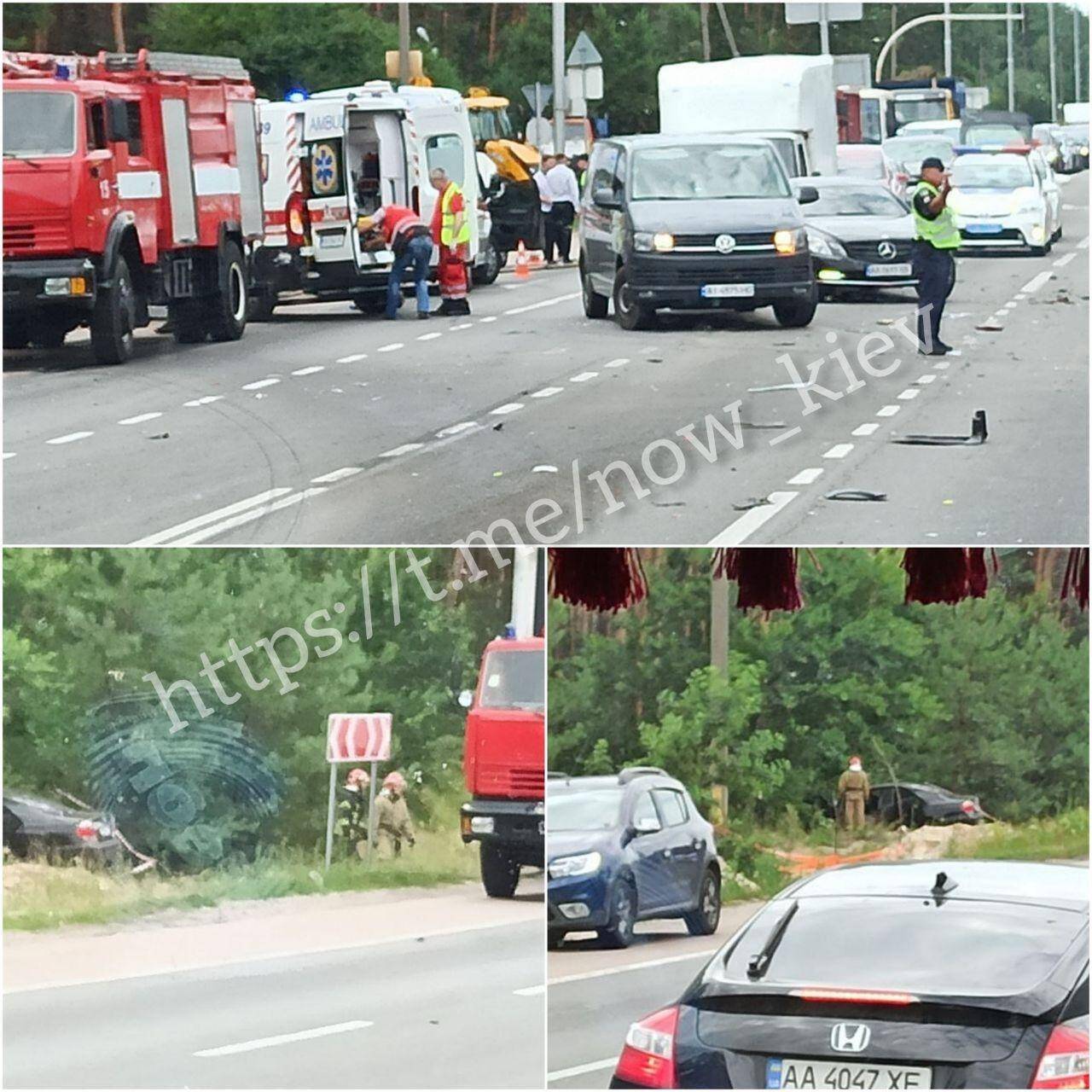 В Киеве на Столичном шоссе, где в ДТП погибла семья, произошла новая авария