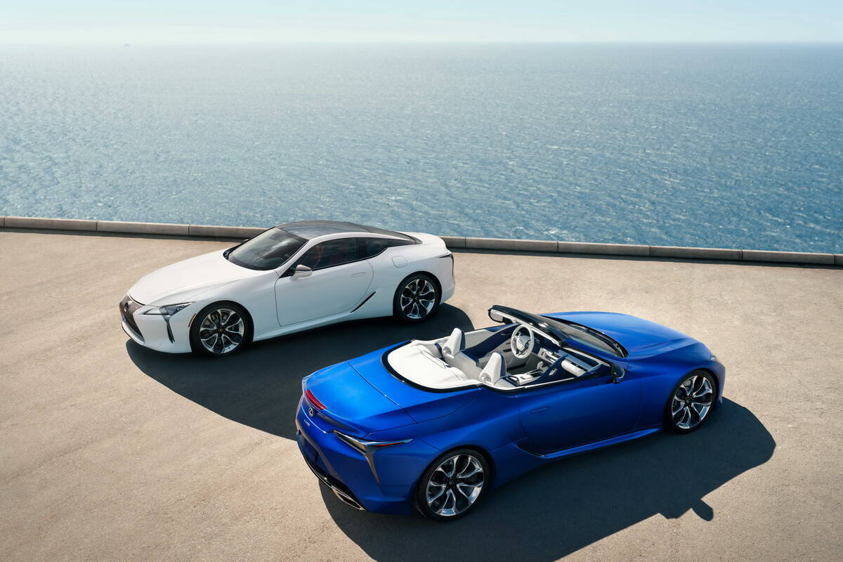 2021 Lexus LC 500 Convertible. Фото: