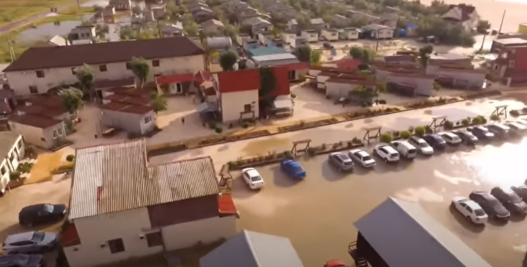 Як затопило курорт Кирилівка