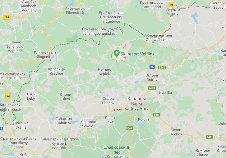 Аварія сталася недалеко від Карлових Вар