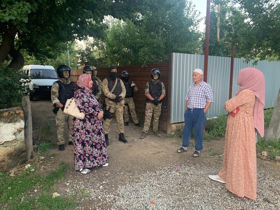 Обыски у крымских татар в Крыму