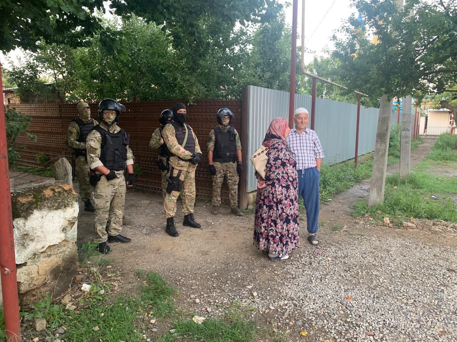 Обыски у крымских татар в Крыму
