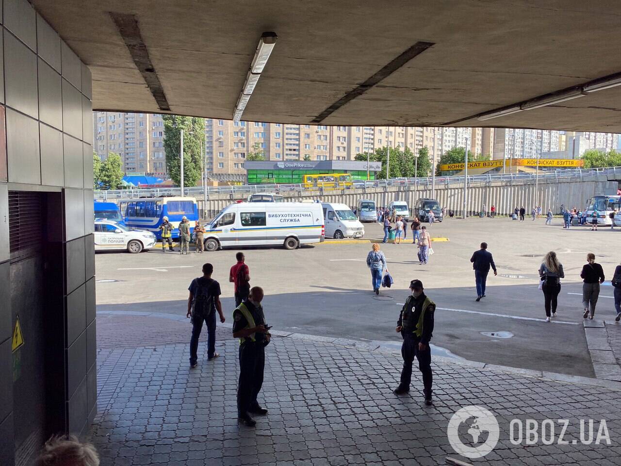 В Киеве сообщили о заминировании центрального автовокзала