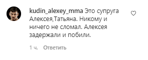 Жена Алексея Кудина прокомментировала информацию о задержании мужа