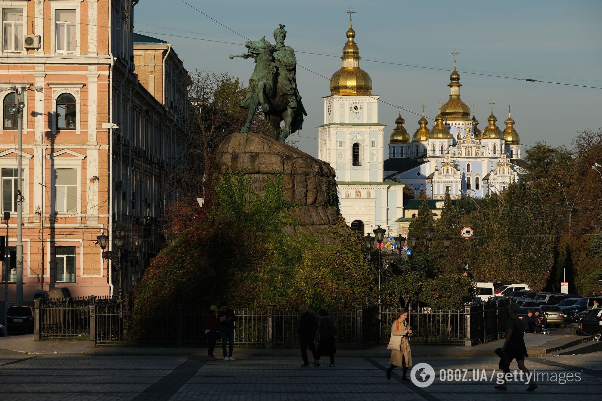 Памятник Богдану Хмельницкому в Киеве в современности