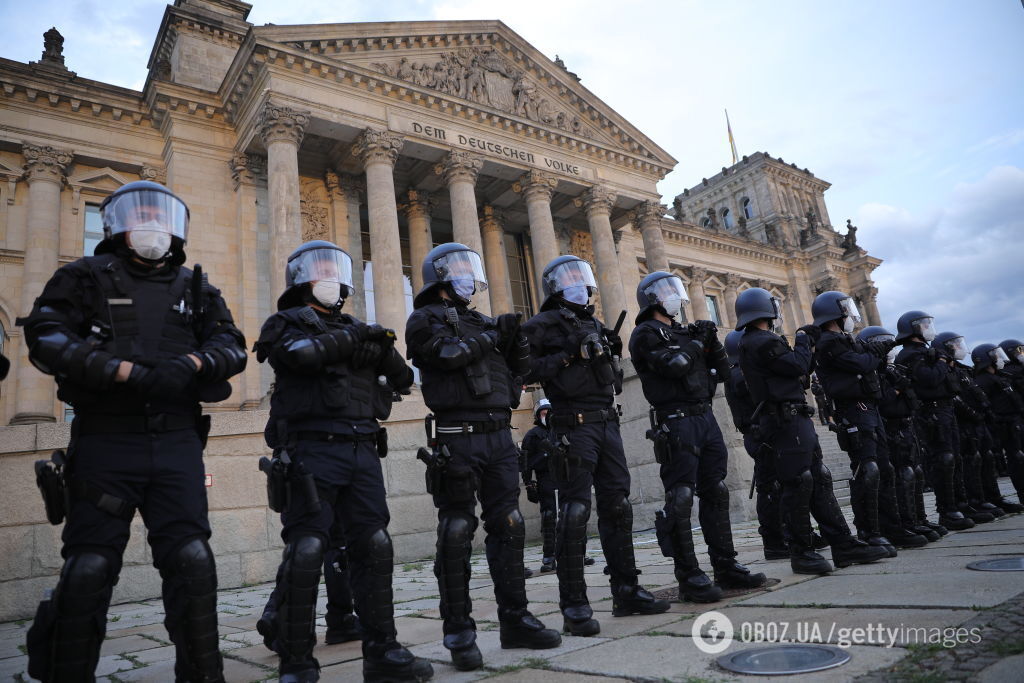 Жителі Берліна протестували проти коронавірусних обмежень