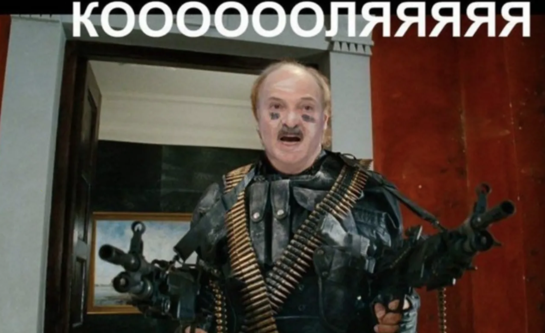 У мережі створюють меми про Лукашенка і його сина