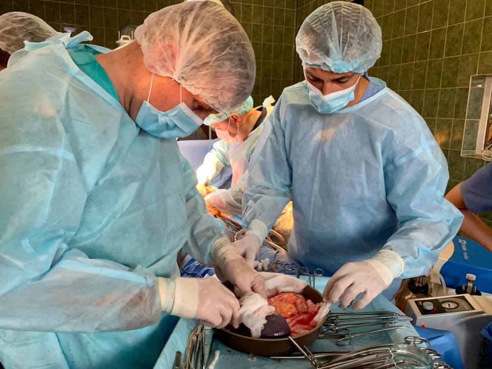 Операція з пересадження органів у Клінічній лікарні швидкої медичної допомоги