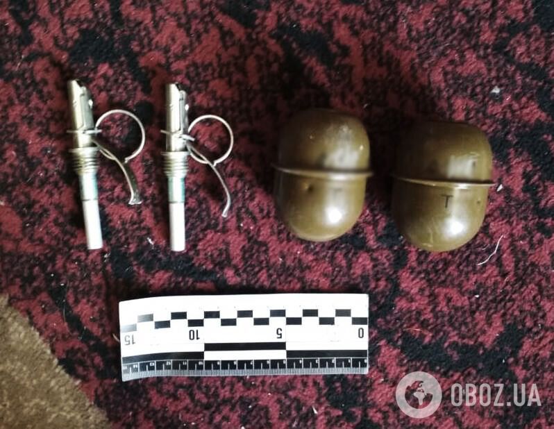 На Кировоградщине задержали двух вымогателей с внушительным арсеналом