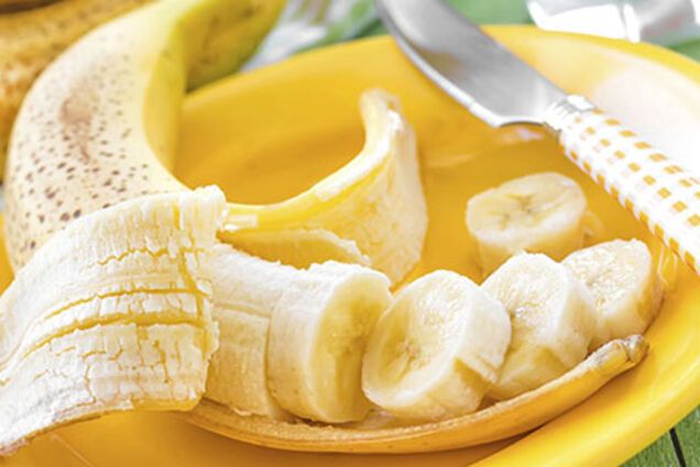 Банан поддерживает сердце