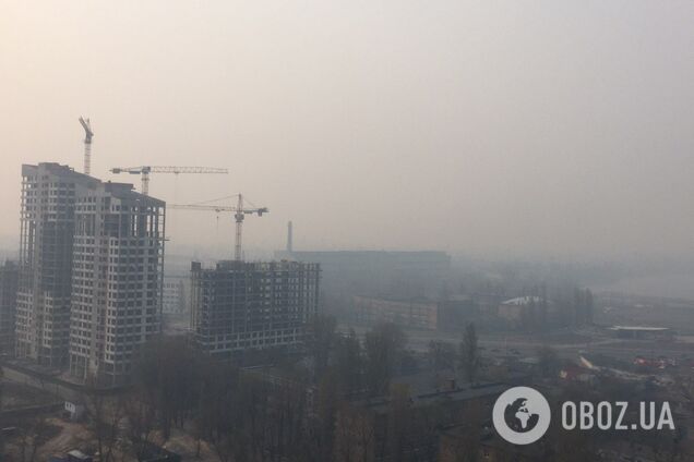 Киев остался самым загрязненным в мире