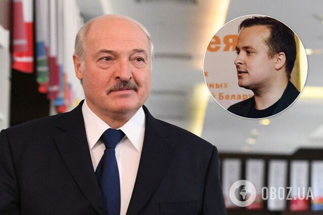 Олександр Лукашенко і журналіст Франак Вячорка
