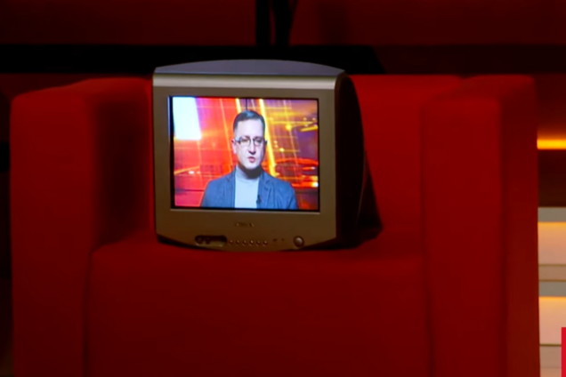 Игорь Уманский на эфире ТВ