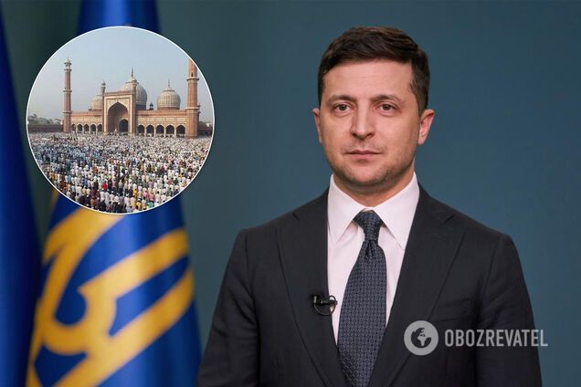 Зеленський привітав українських мусульман із великим святом