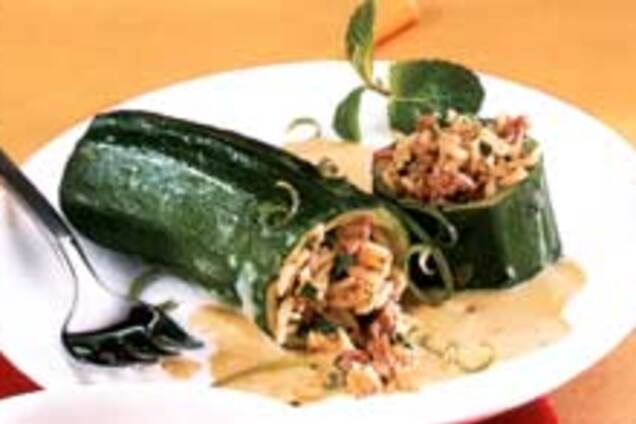 Блюдо дня. Фаршированные кабачки