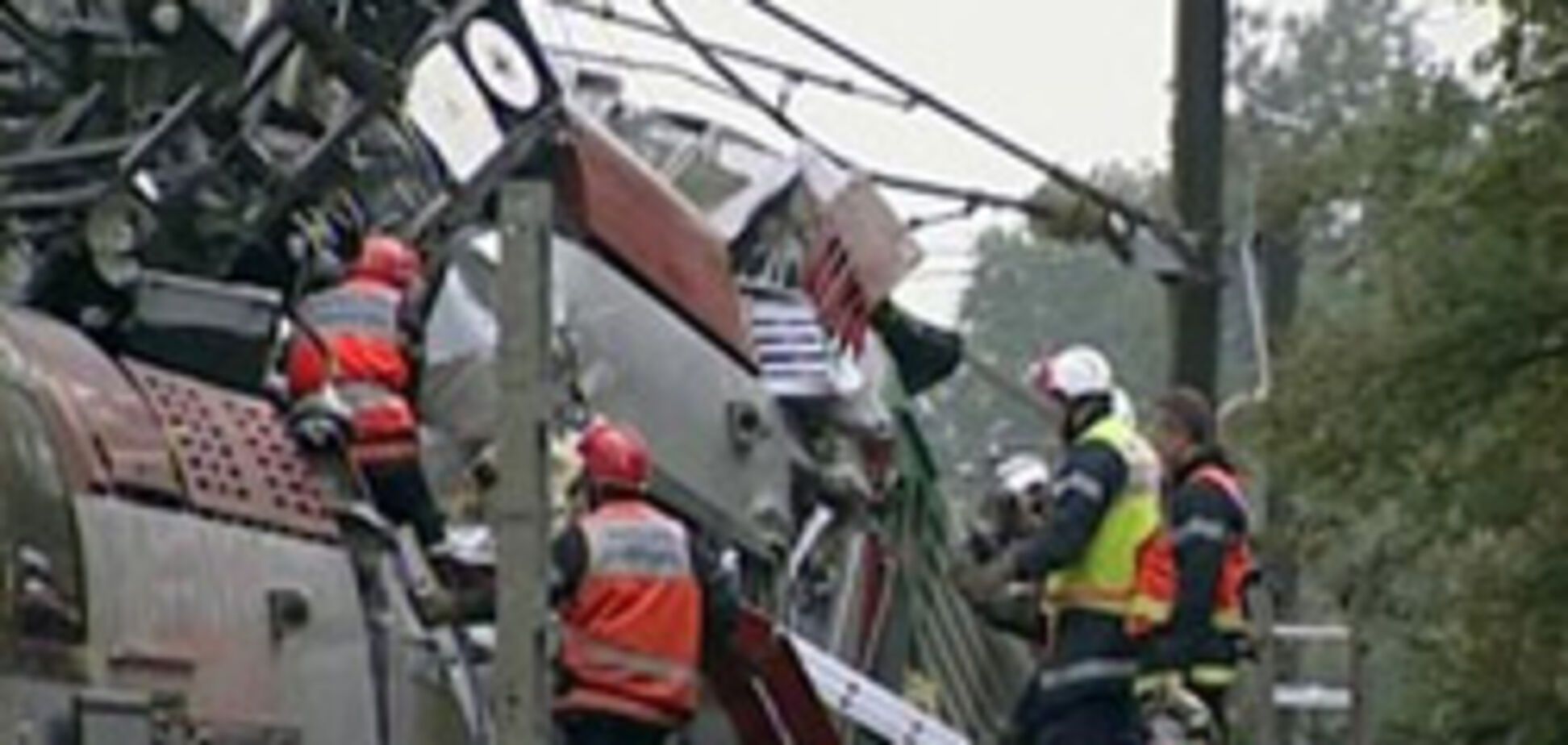 Во Франции столкнулись два поезда