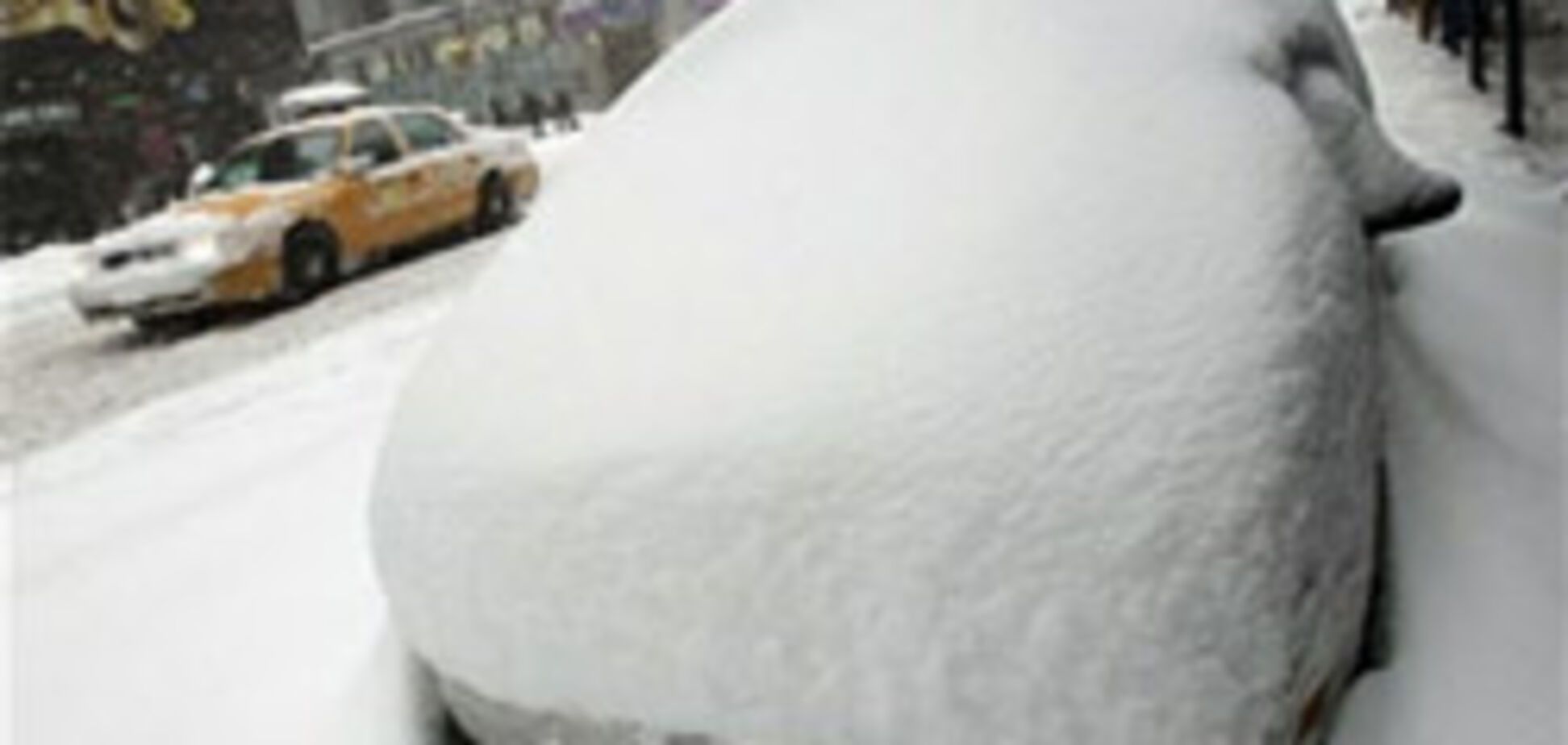 В Нью-Йорке выпало рекордное количество снега, 14 октября 2006