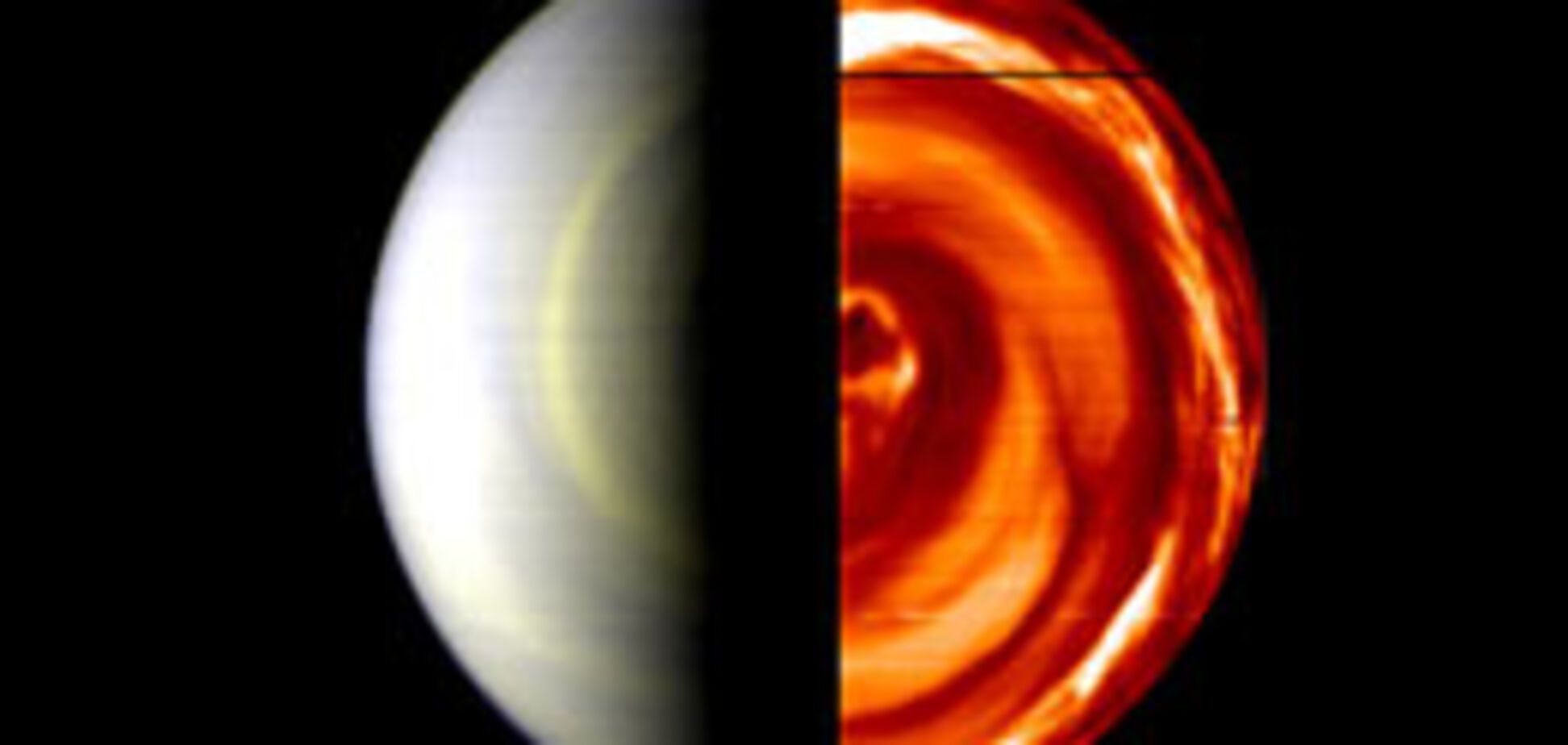 Ученые засняли Венеру в неожиданном ракурсе