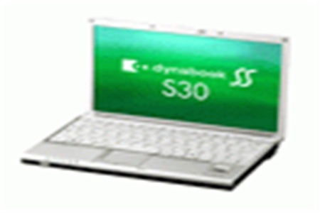Ультрапортативный ноутбук Toshiba DynaBook SS S30