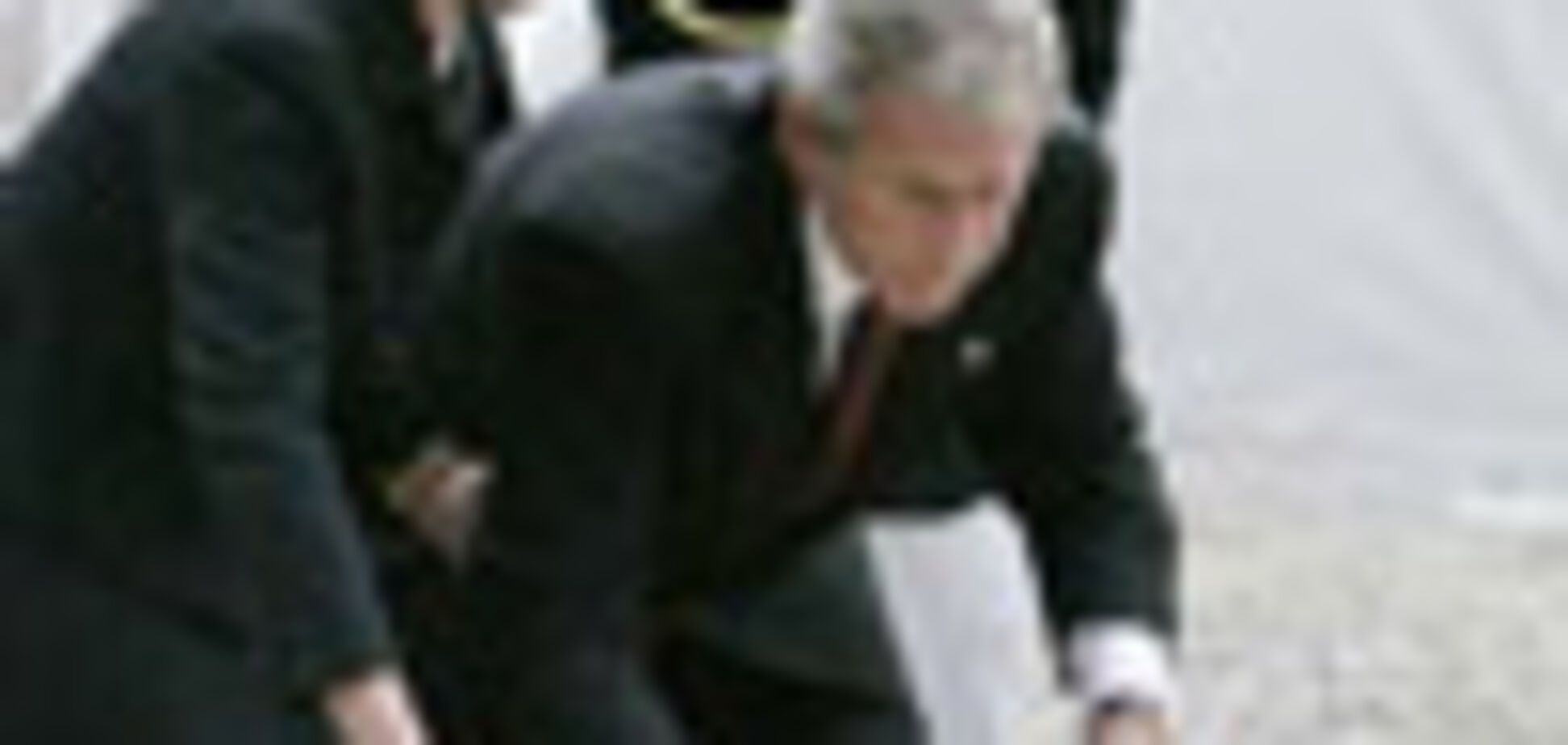 Буш почтил память погибших 11 сентября